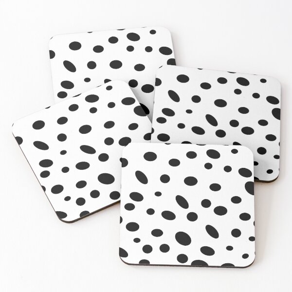 Item preview, Seeing Spots black on white designed and sold by Meg M Studio.