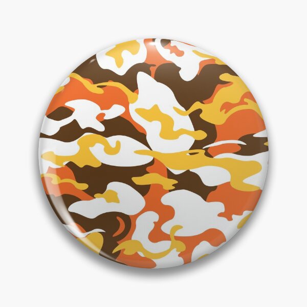 Item preview, Camo Style - Orange Camouflage Pattern designed and sold by rclwow.
