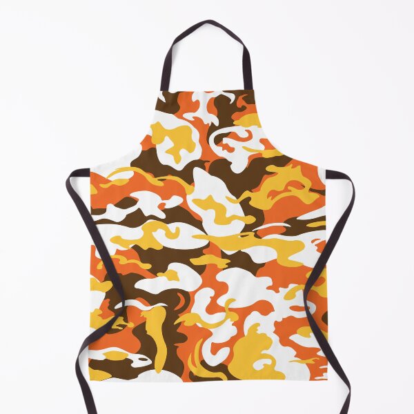 Item preview, Camo Style - Orange Camouflage Pattern designed and sold by rclwow.