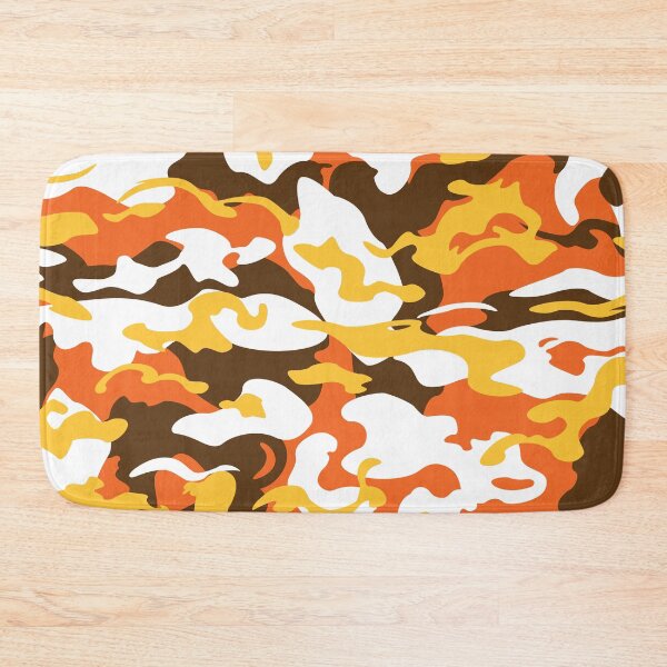 Item preview, Camo Style - Orange Camouflage Pattern designed and sold by rclwow.