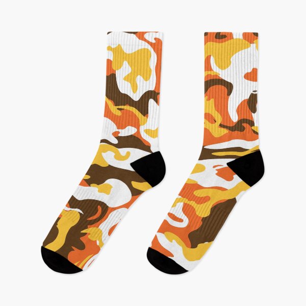 Item preview, Camo Style - Orange Camouflage Pattern designed and sold by rclwow.