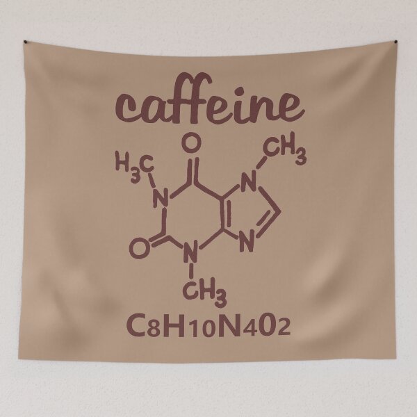 Item preview, Caffeine Molecule  designed and sold by sandpiperstudio.