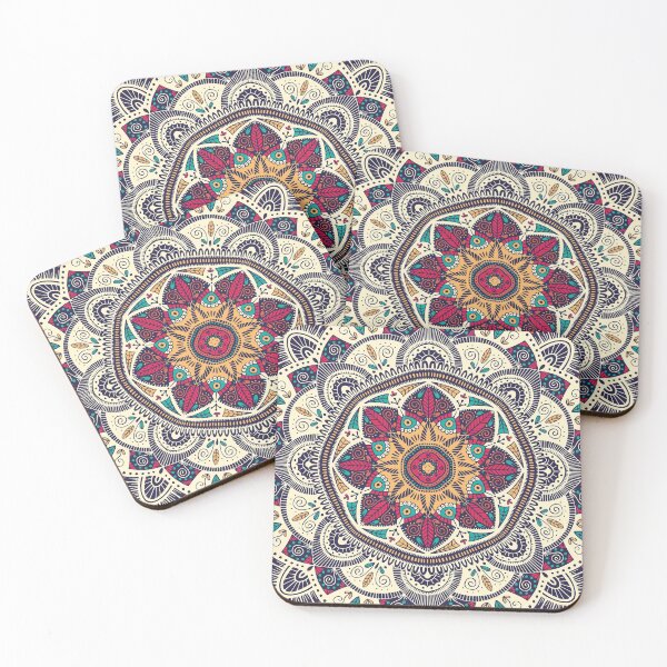 Item preview, Colorful Ornamental Mandala designed and sold by HighonArtz.