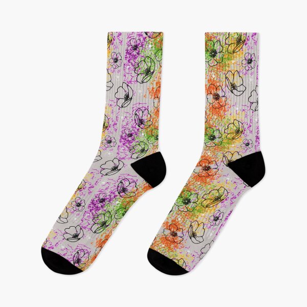 Item preview, Black Poppies on Grunge - Abstract designed and sold by AlteredAtelier.