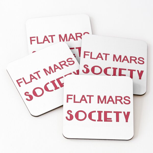 Item preview, Flat Mars Society designed and sold by ViewerEqualsPhoton.