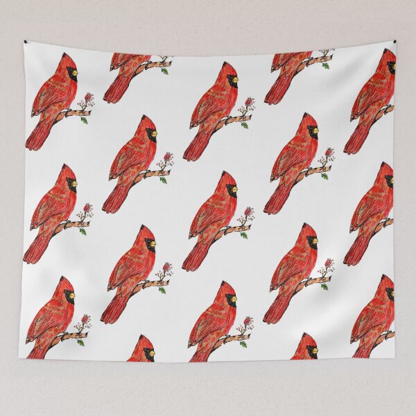 Item preview, red cardinal bird designed and sold by CanDo20.