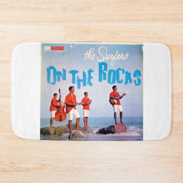 Item preview, The Surfers, On The Rocks, Surf lp, 60's designed and sold by Vintaged.