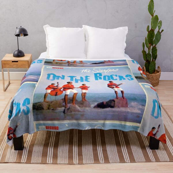 Item preview, The Surfers, On The Rocks, Surf lp, 60's designed and sold by Vintaged.