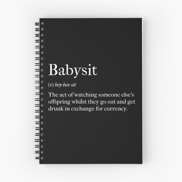 Item preview, Funny Babysitting Definition designed and sold by Clothing-Guru.