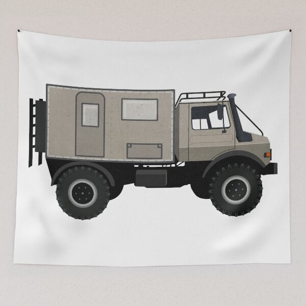 Item preview, UNIMOG overlander (on white) designed and sold by Groenendijk.
