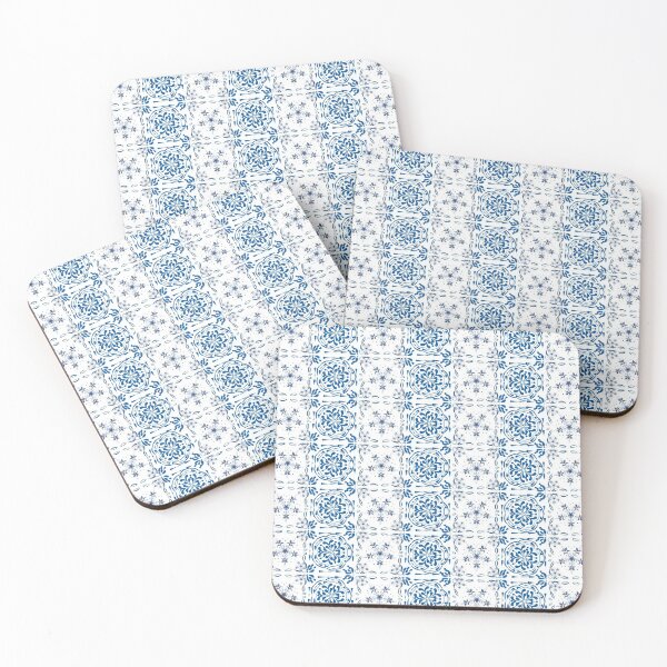 Item preview, Blue tiles Sicilian style floral pattern. designed and sold by MariaMarinova.