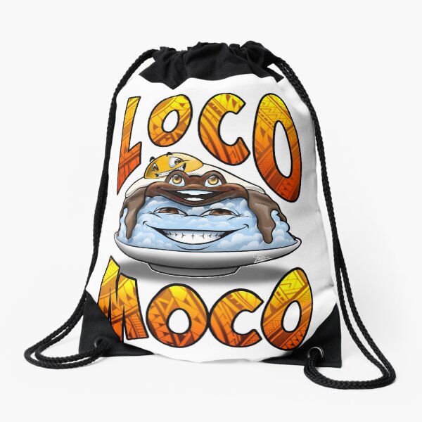 Loco moco Drawstring Bag