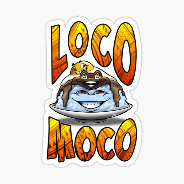 Loco moco Sticker