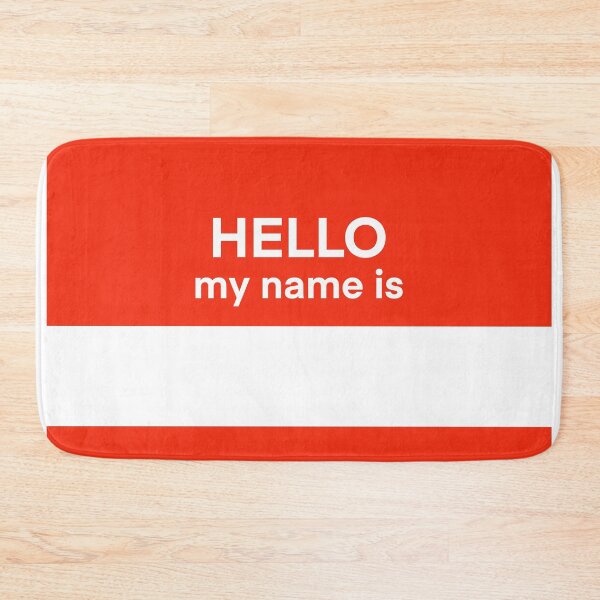 Item preview, Hello my name is designed and sold by FartBubble.