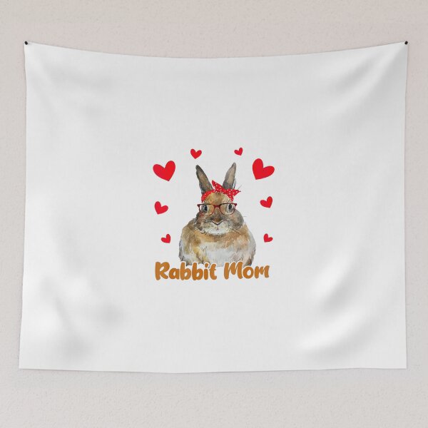 Item preview, Rabbit Bunny Mom Valentines Day Mother Day Gift Women designed and sold by DoreskyDavid.