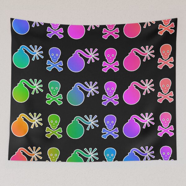 Item preview, Danger Pattern Rainbow designed and sold by KATKattalestv.