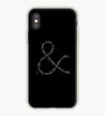 Of Mice & Men Ampersand Typography Logo iPhone Case