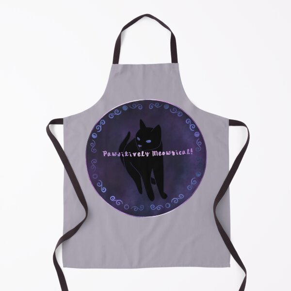 Item preview, Pawsitively Meowgical Cat Design with moon phase edging designed and sold by LavenderKitten.