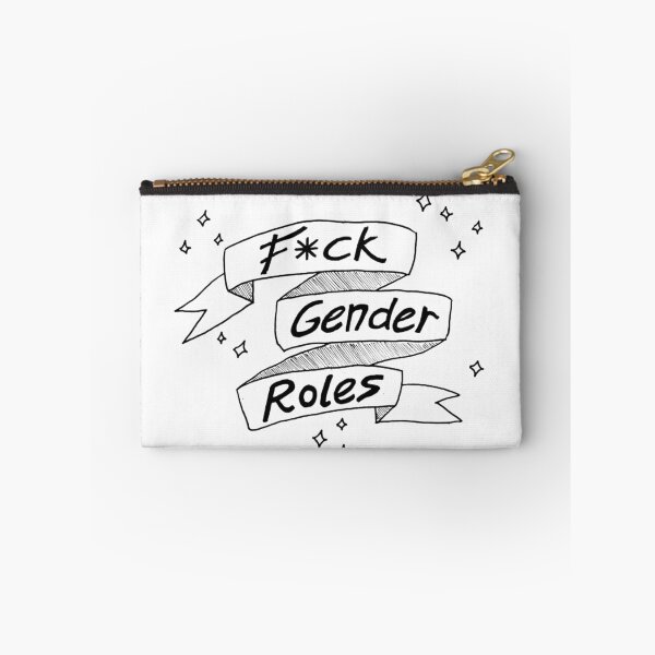 Item preview, Fck Gender Roles B&W designed and sold by mothcutieshop.
