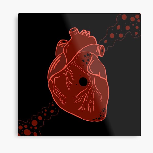 heart art! Metal Print