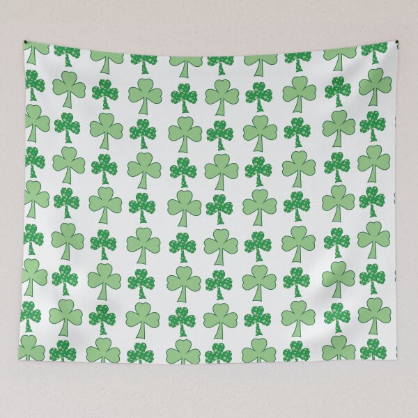 Item preview, Whimsical Samrocks,Bright pattern filled Saint Patricks Day designed and sold by Meg M Studio.