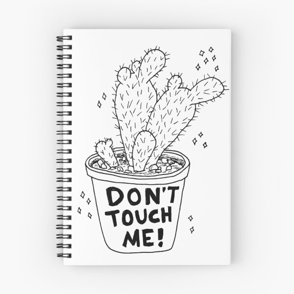 Item preview, Don't Touch Me! B&W designed and sold by mothcutieshop.