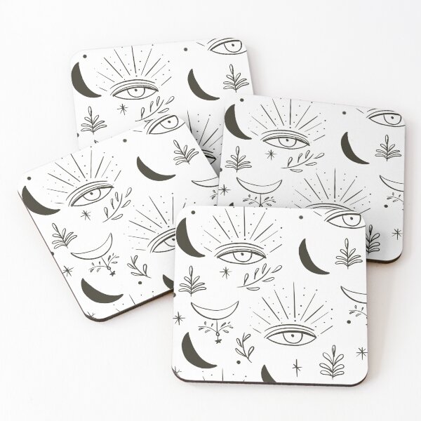 Item preview, Eyes, moon, star designed and sold by Lamourvn.