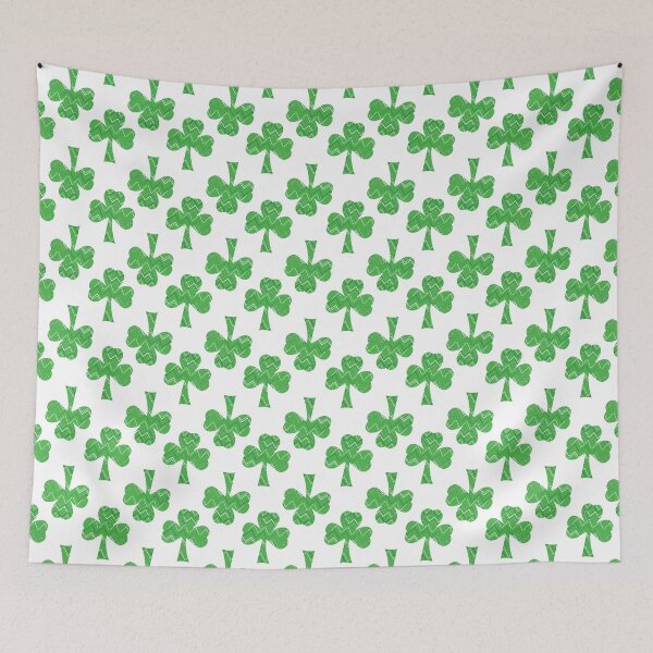 Item preview, Im Wearing Green, St. Patricks day, chevron pattern in shamrock designed and sold by Meg M Studio.