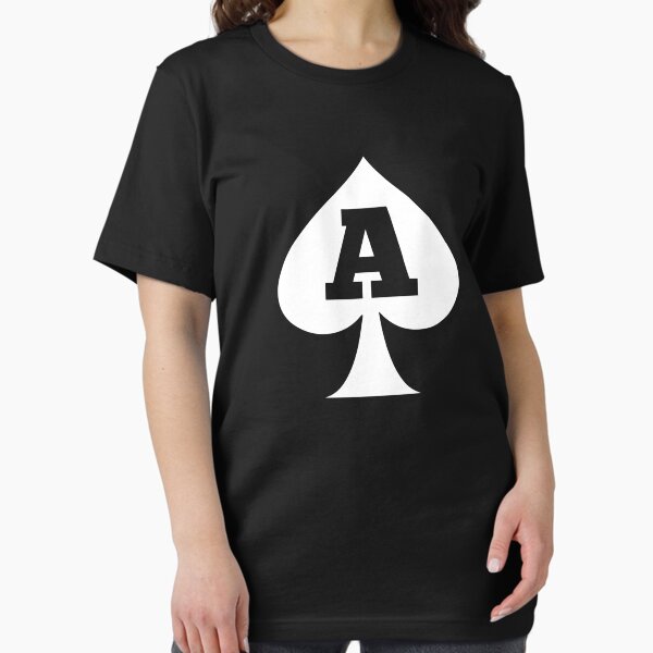 Asexual Ace Of Spades A for Asexual Asexualise Design Essential T-Shirt