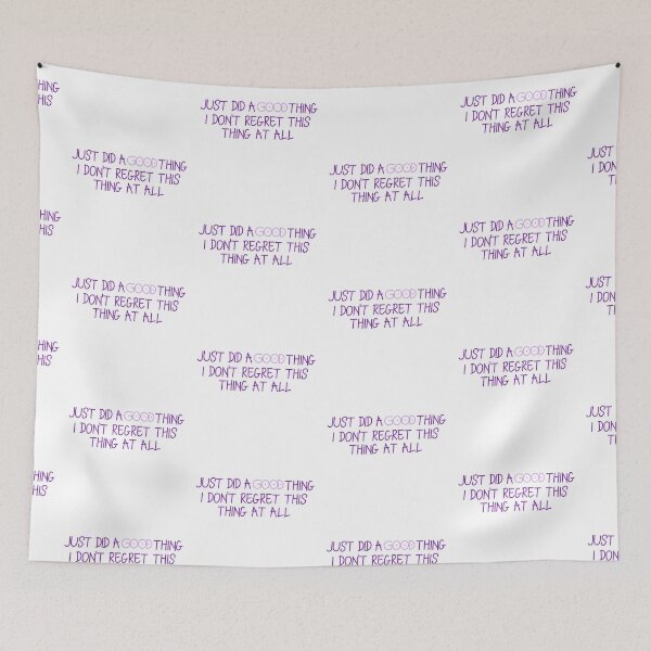 Item preview, Just Did a Good Thing Purple designed and sold by Ginny 168.