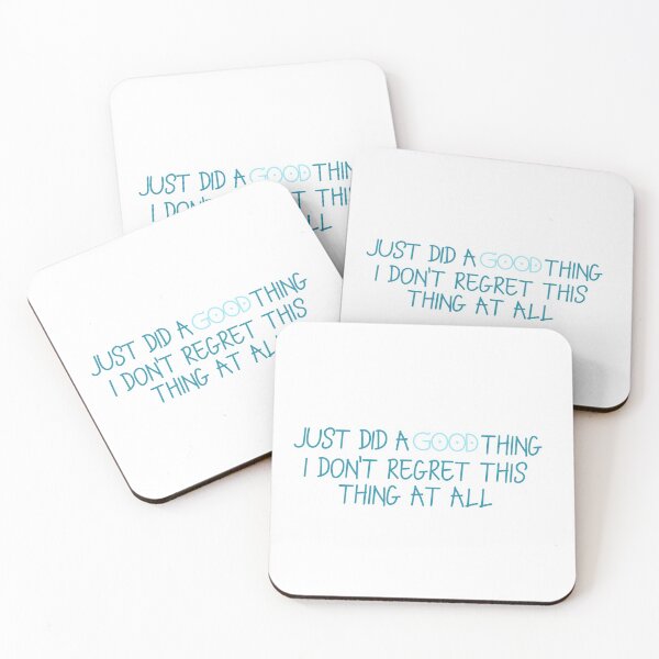 Item preview, Just Did a Good Thing Teal designed and sold by Ginny 168.