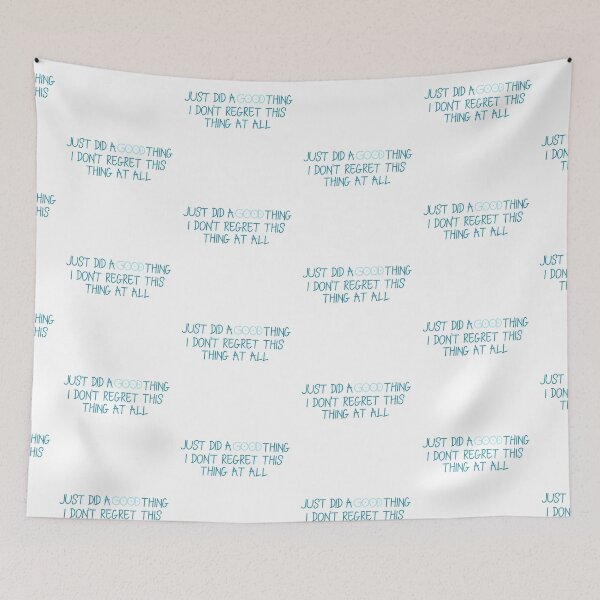 Item preview, Just Did a Good Thing Teal designed and sold by Ginny 168.