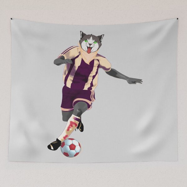 Item preview, Cat footballer designed and sold by Astralia.