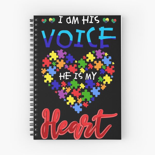 Item preview, I Am His Voice He Is My Heart designed and sold by BaseStore.