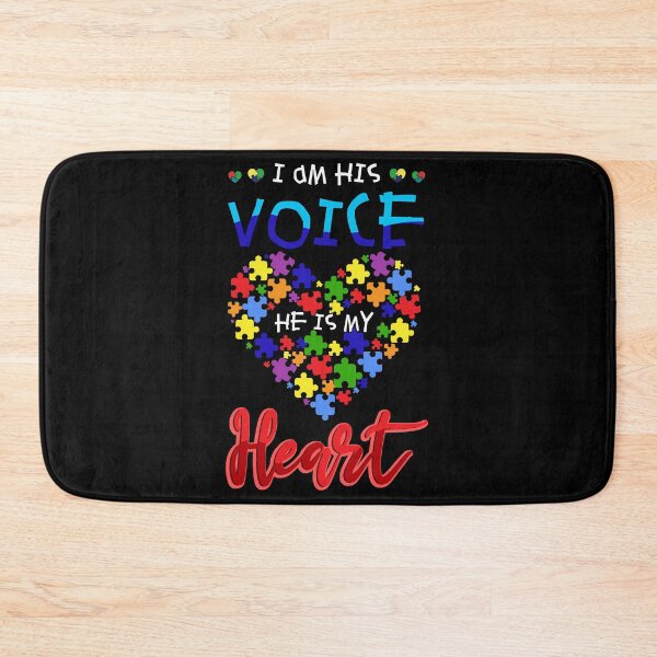 Item preview, I Am His Voice He Is My Heart designed and sold by BaseStore.