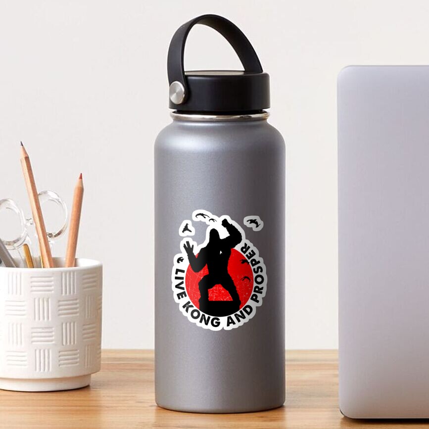 Live Kong And Prosper Sticker