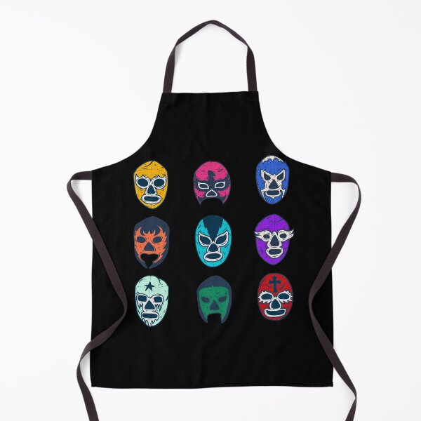 Item preview, Luchador Sticker Pack and Pattern designed and sold by GroovyRaffRaff.