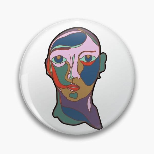 Item preview, Abstract Face designed and sold by alisonjaya.