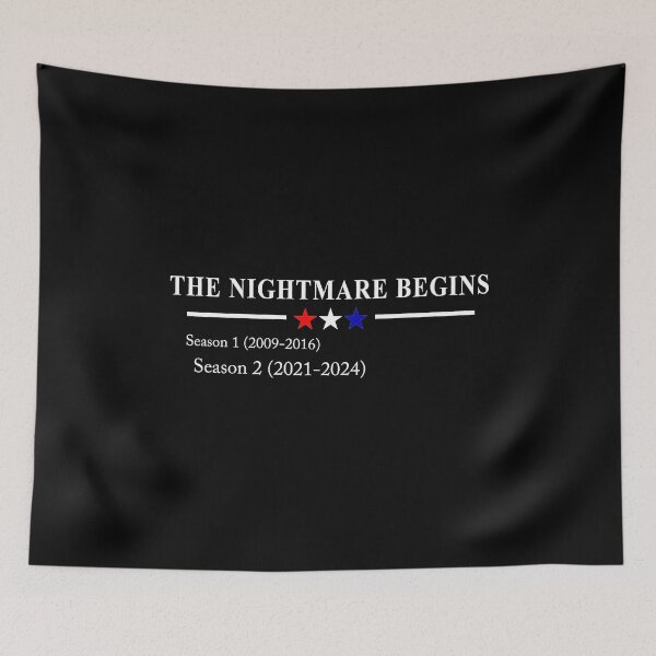 Item preview, The nightmare begins Season 1 Season 2 designed and sold by boyerhayes.