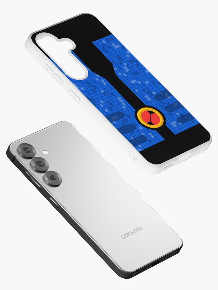 Thumbnail 2 of 4, Samsung Galaxy Phone Case, Megaman.exe Link PET Skin designed and sold by Rhetti.