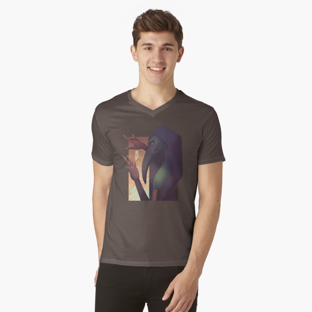 Item preview, V-Neck T-Shirt designed and sold by GR3IF.