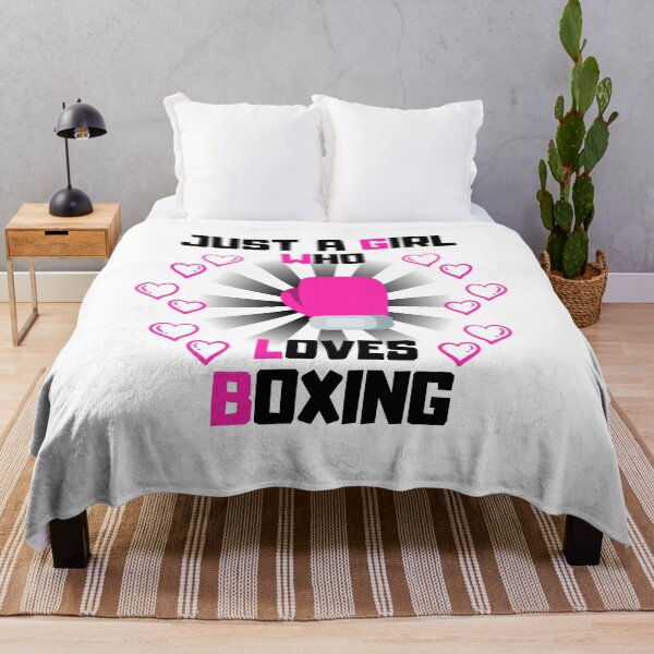 Item preview,  Just A Girl Who Loves Boxing designed and sold by Vibing-Right.