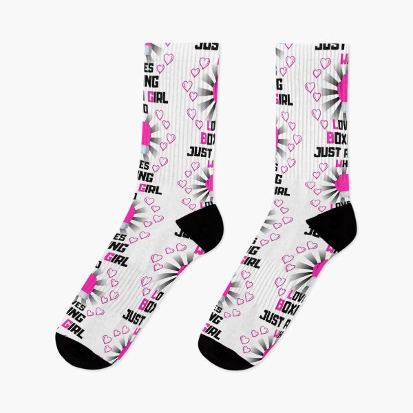 Item preview,  Just A Girl Who Loves Boxing designed and sold by Vibing-Right.