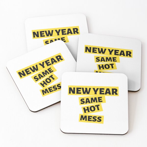 Item preview, New year same hot mess designed and sold by InkTeeArt.