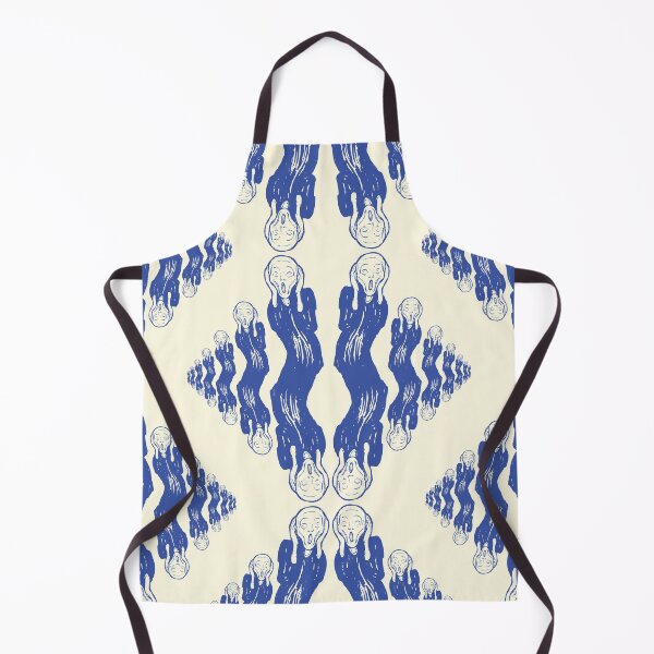 Item preview, The Scream Blue Diamond Argyle Like Pattern designed and sold by pelagio.