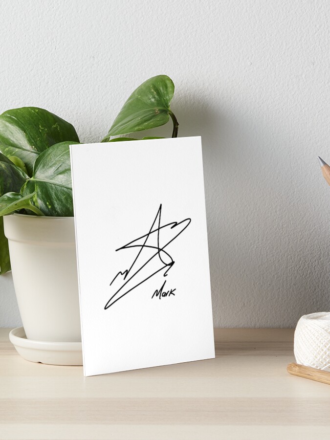 Mark Lee Signature - NCT