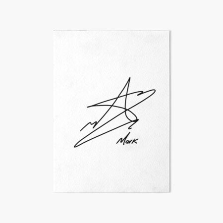 Mark Lee Signature - NCT