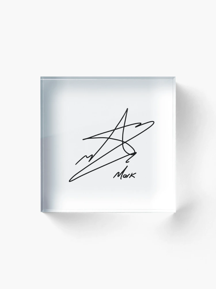 Mark Lee Signature - NCT