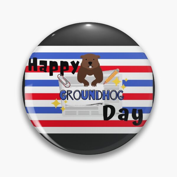 Item preview, happy groundhog day designed and sold by dalypdesign.