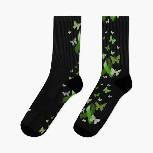 Item preview, Green Awareness Ribbon with Butterflies designed and sold by Alondra.